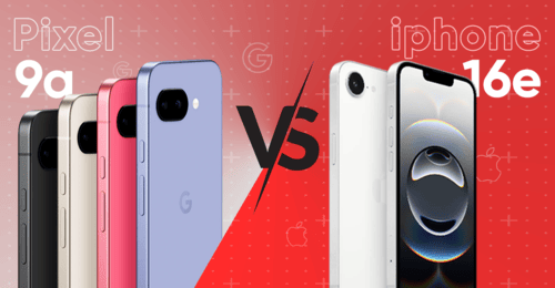 Google Pixel 9a compared to iPhone 16e - Latest Smartphone Battle